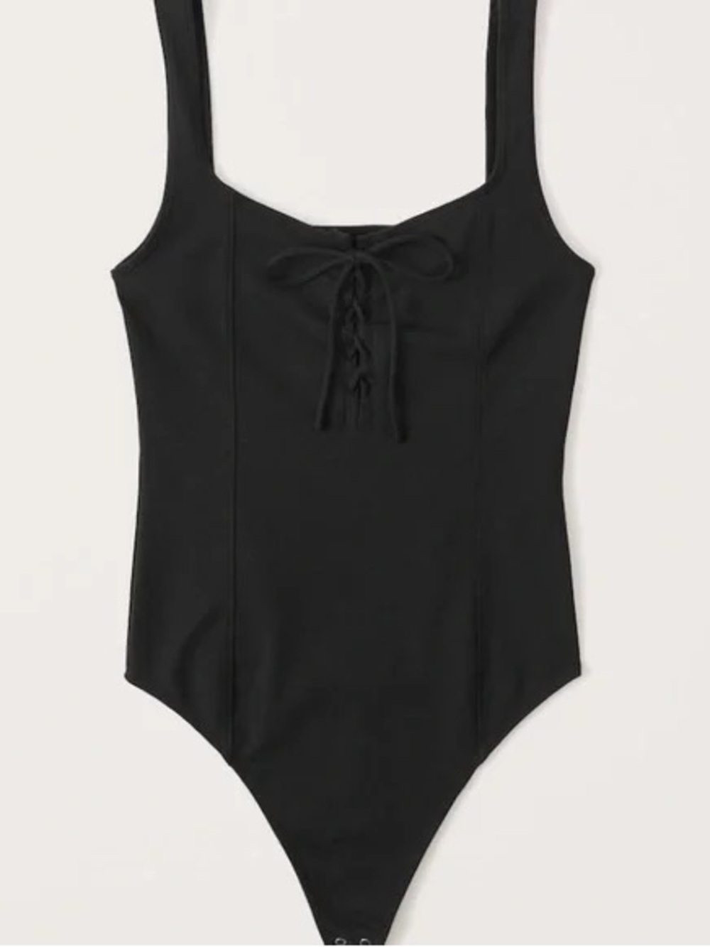Abercrombie Lace Up Top Bodysuit